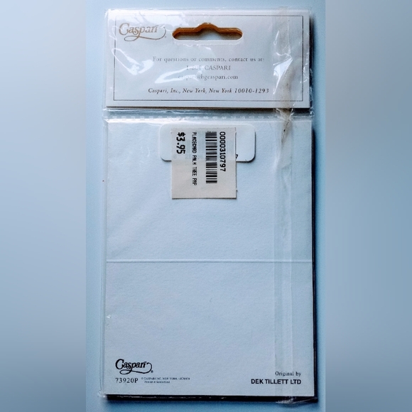 ❌ SOLD ❌ 🌴 Elegant Palm Tree Place Cards - Set of 10 - Picture 2 of 3